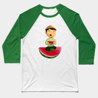 Harvests Watermelon Baseball T-Shirt